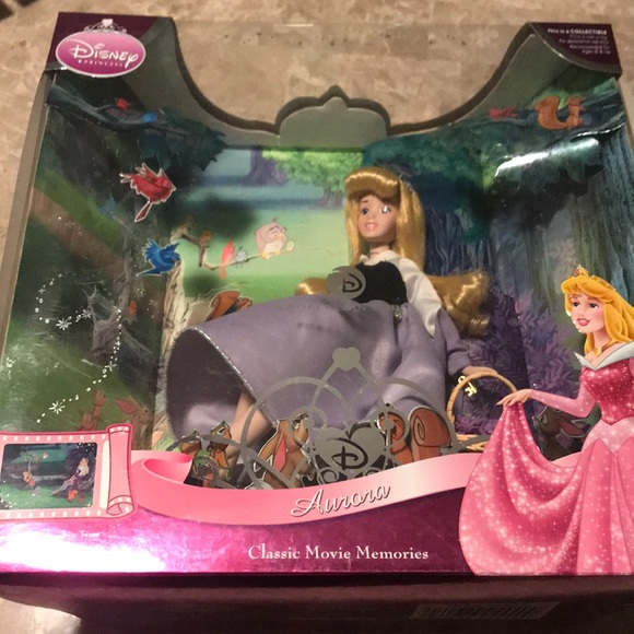 Aurora Sleeping Beauty porcelain doll